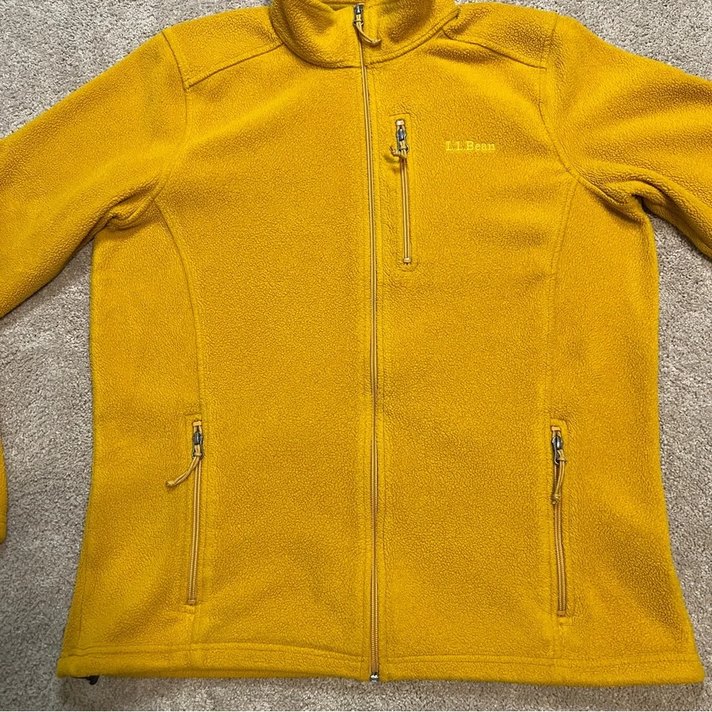 Men’s L.L. Bean Fleece Jacket Size Large Tall